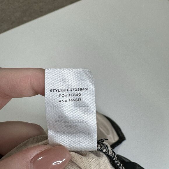 Lulus Womens Dress M Black V.I.P. Treatment Mesh Ruched Bodycon Midi Dark Y2K - Picture 13 of 13